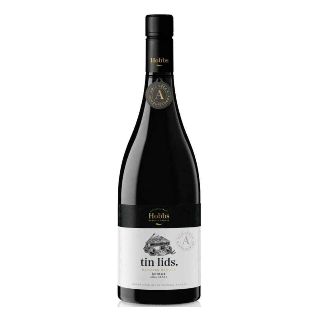Hobbs Tin Lids Aria Secca Shiraz