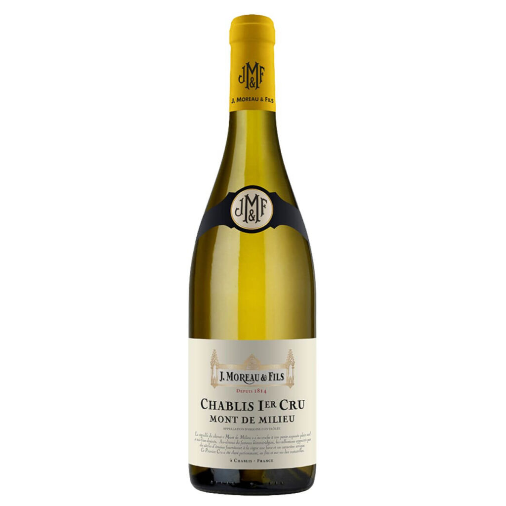 J. Moreau & Fils Chablis Mont De Milieu 1er Cru