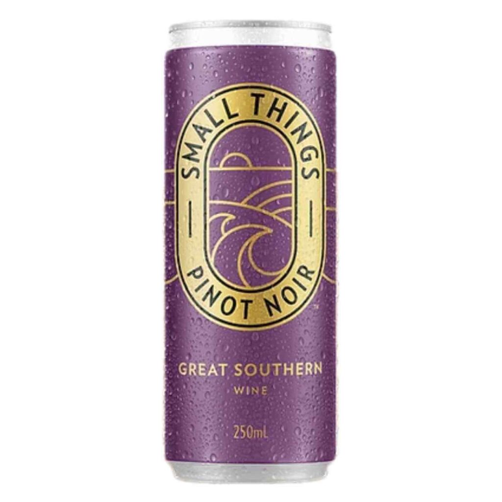 Small Things Wine Pinot Noir Cans