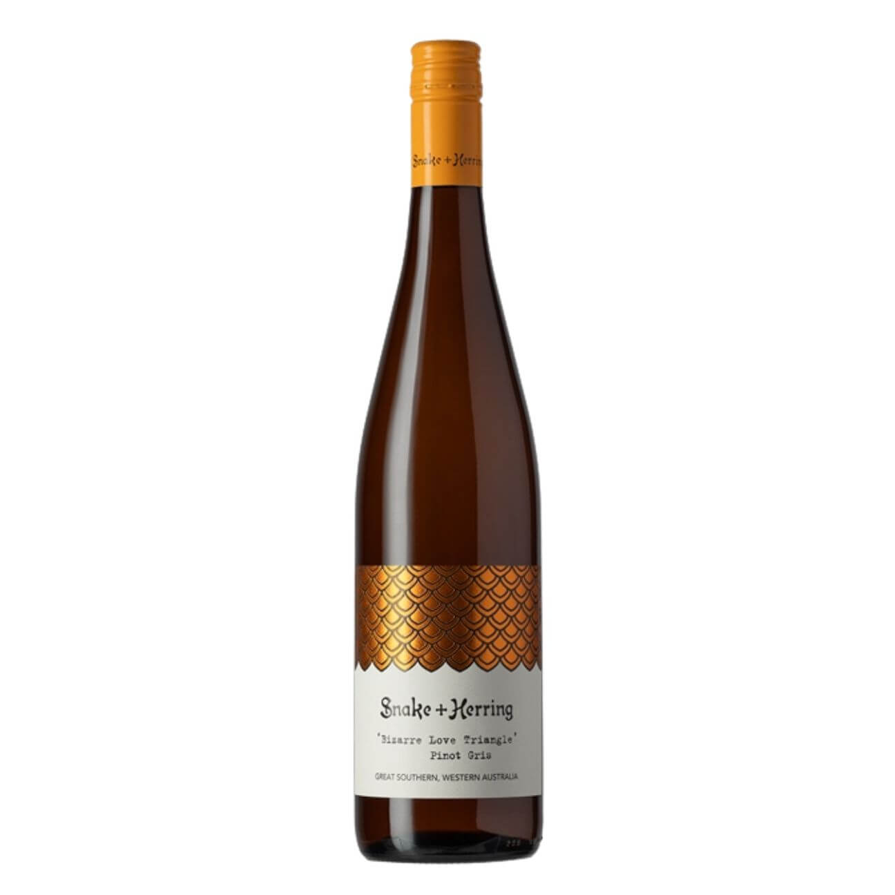 Snake and Herring ‘Bizarre Love Triangle’ Pinot Gris 2024 (12 Bottles) Great Southern, WA — Gewürztraminer from Great Southern