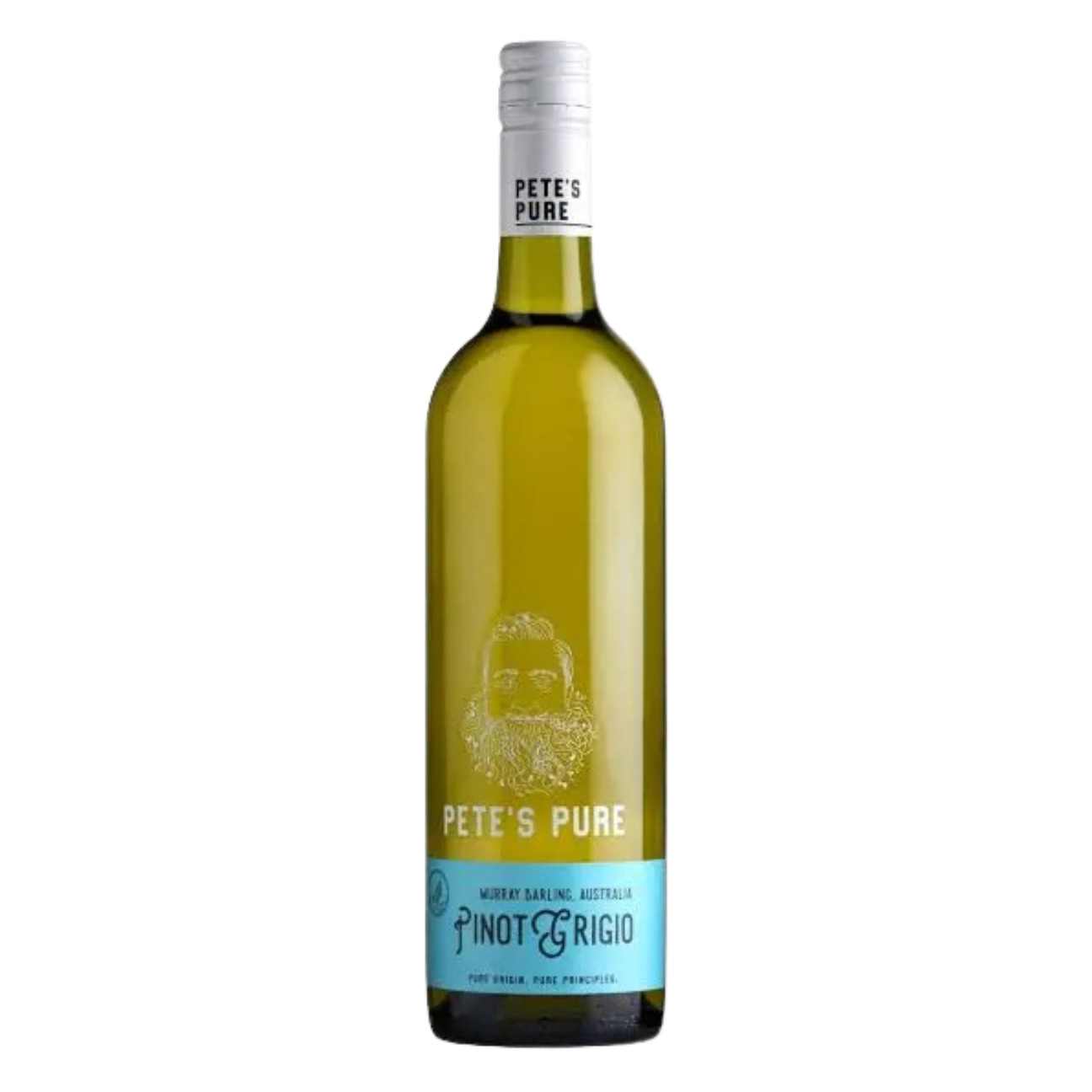 Pete’s Pure Pinot Grigio 2025 (12 Bottles) Murray Darling, NSW — Pinot Grigio from Murray Darling