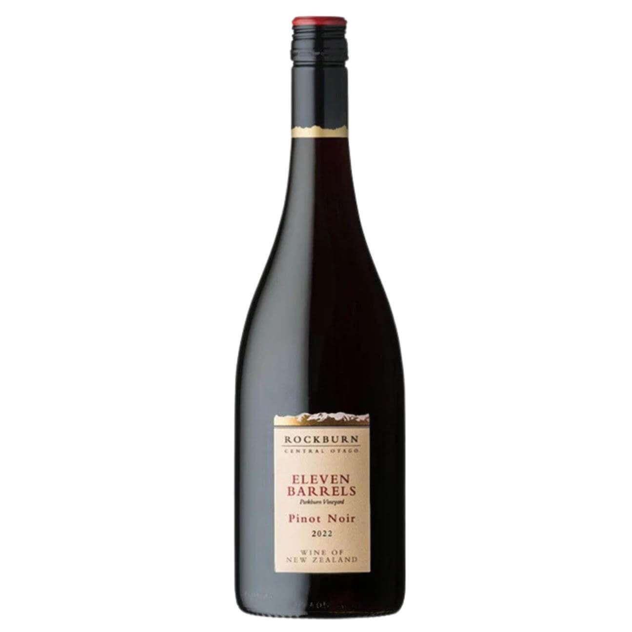 Rockburn ‘Eleven Barrels’ Pinot Noir 2023 (6 Bottles) Central Otago, NZ — Pinot Noir from Central Otago