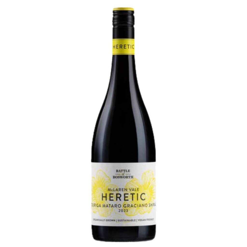 Battle of Bosworth Heretic Touriga Mataro Graciano Shiraz