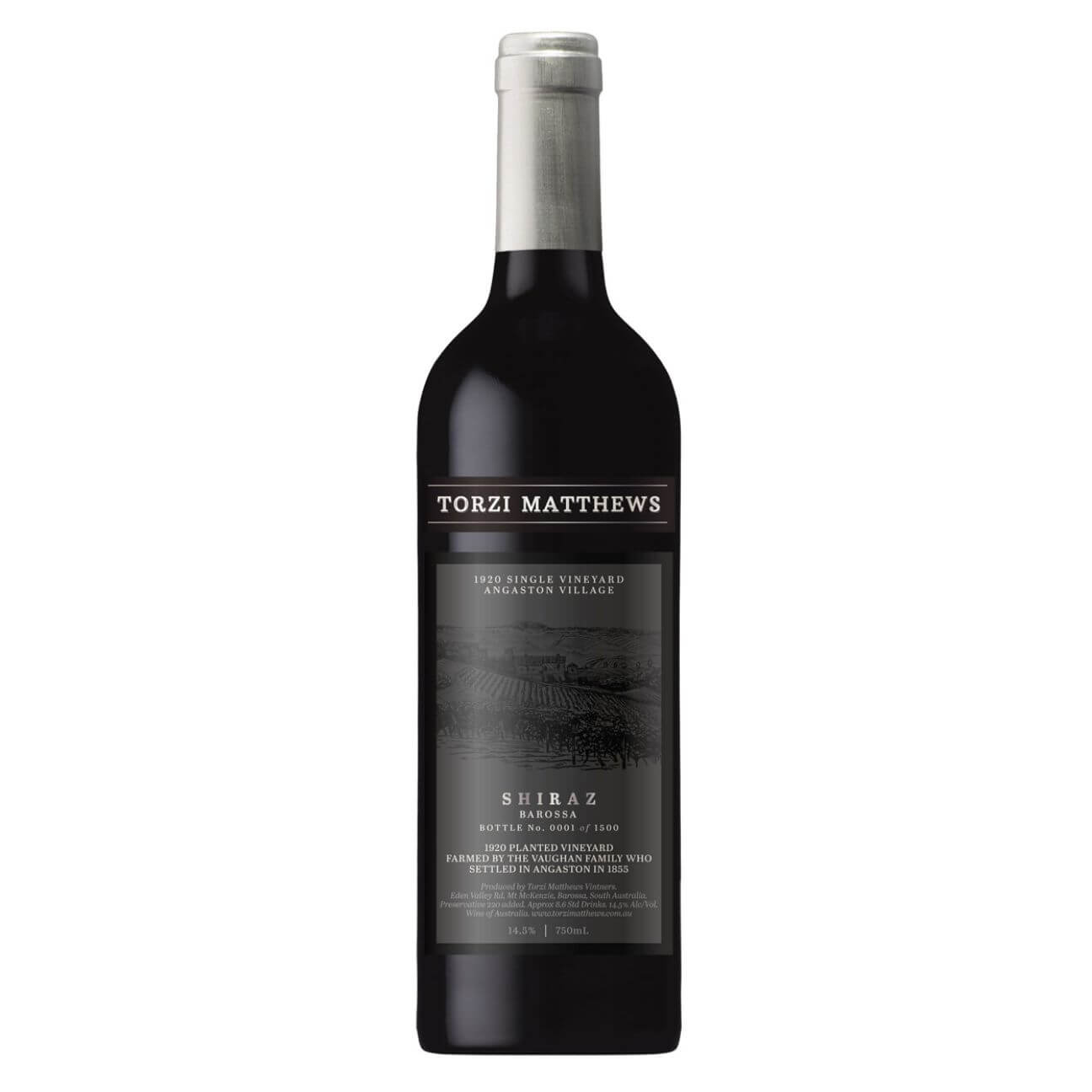 Torzi Matthews 1920 Single Vineyard Shiraz Torzi Matthews 1920 Single Vineyard Shiraz