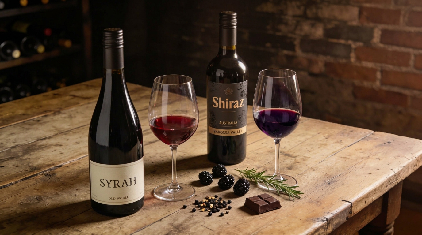 Syrah vs Shiraz