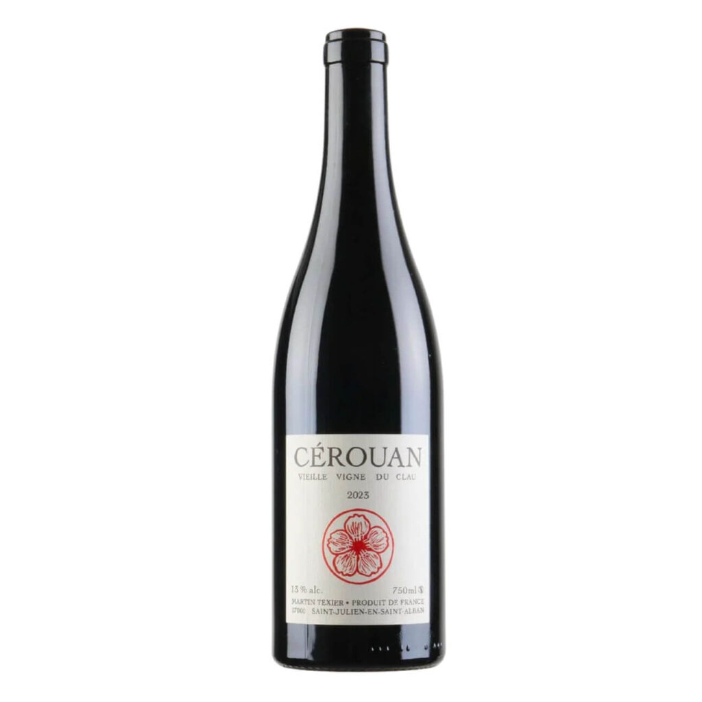 Martin Texier Vin de France Rouge Cerouan Serine