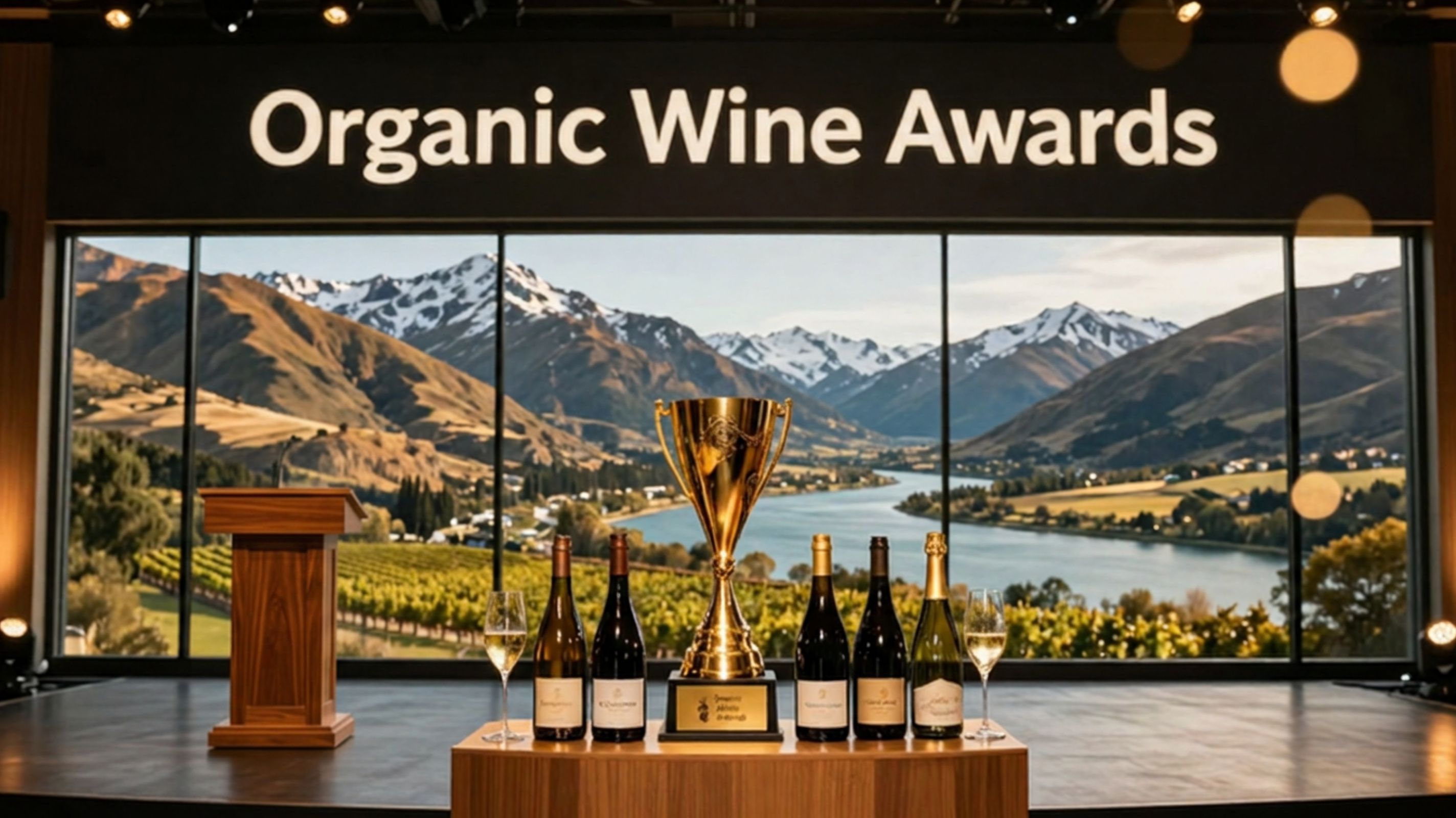 Organic wine awards
