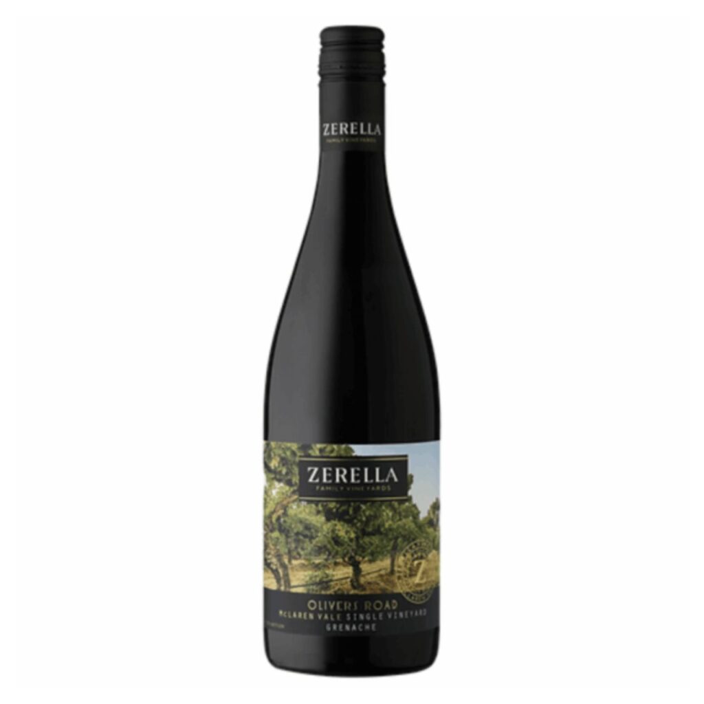 Zerella Single Vineyard Olivers Road Grenache