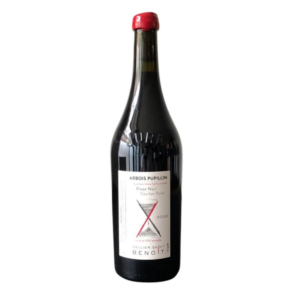 Cellier Saint Benoit Arbois Pupillin Courbes Raies Pinot Noir 2022