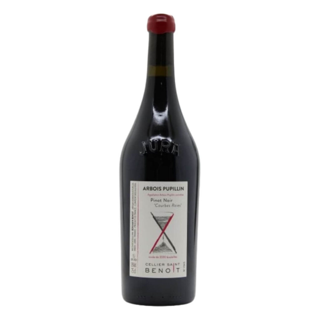 Cellier Saint Benoit Arbois Pupillin Courbes Raies Pinot Noir 2023