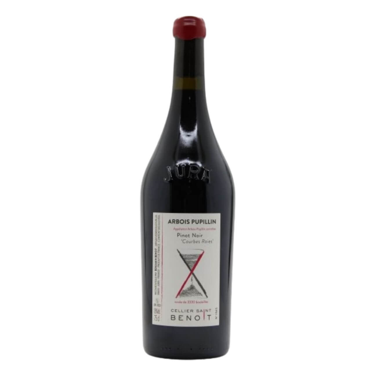 Cellier Saint Benoit Arbois Pupillin Courbes Raies Pinot Noir 2023 Cellier Saint Benoit Arbois Pupillin Courbes Raies Pinot Noir 2023