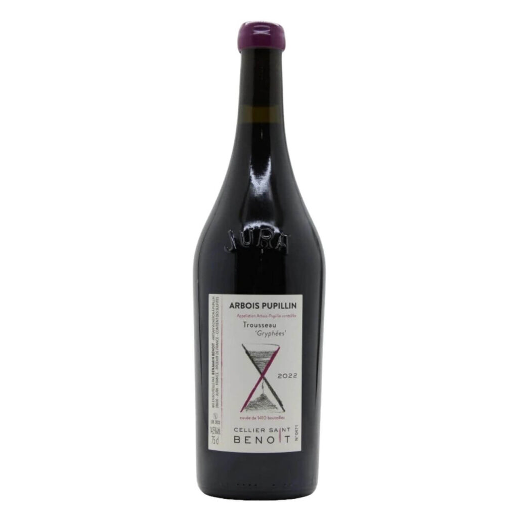 Cellier Saint Benoit Arbois Pupillin Gryphées Trousseau 2022
