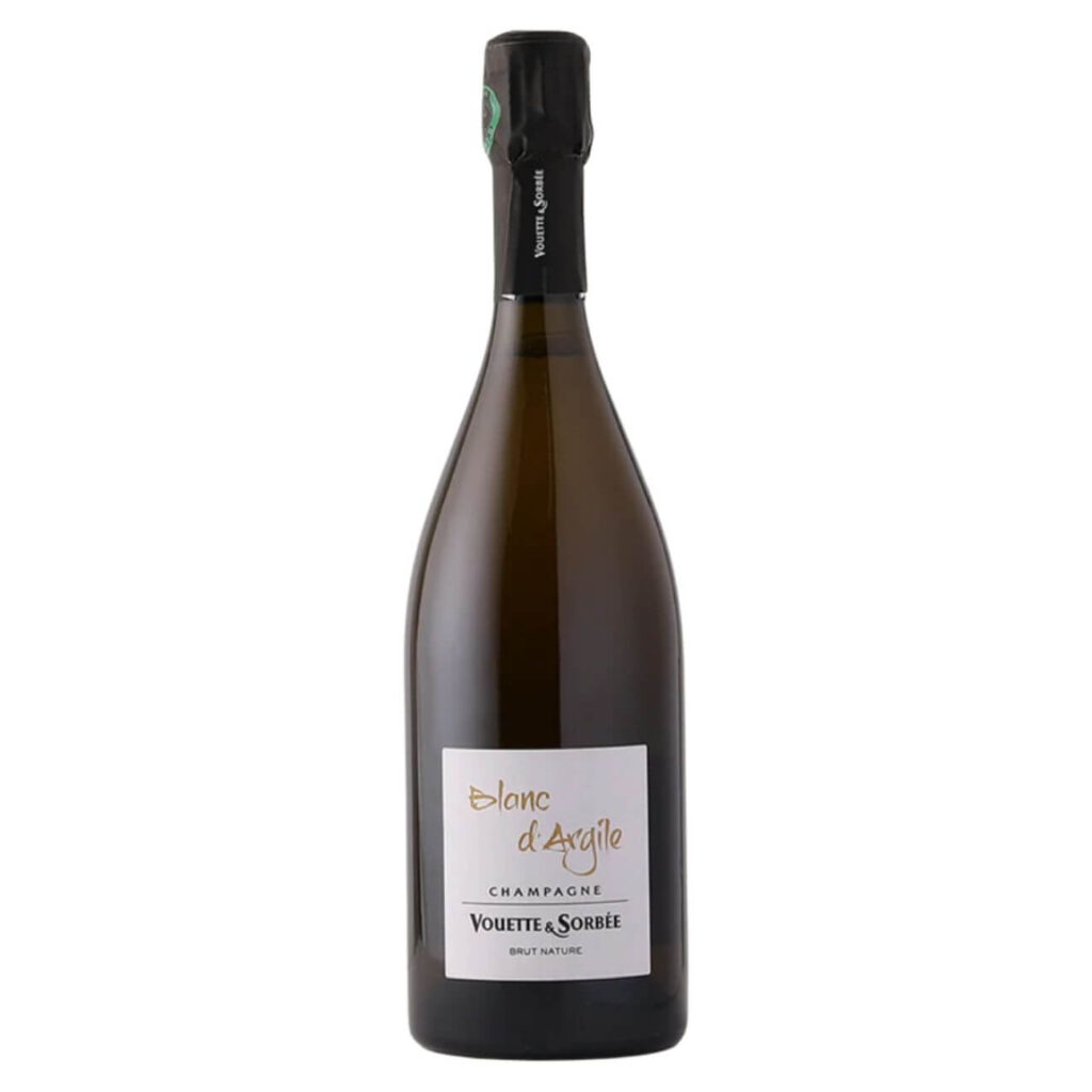 Champagne Vouette et Sorbée Blanc d'Argile Blanc de Blancs NV