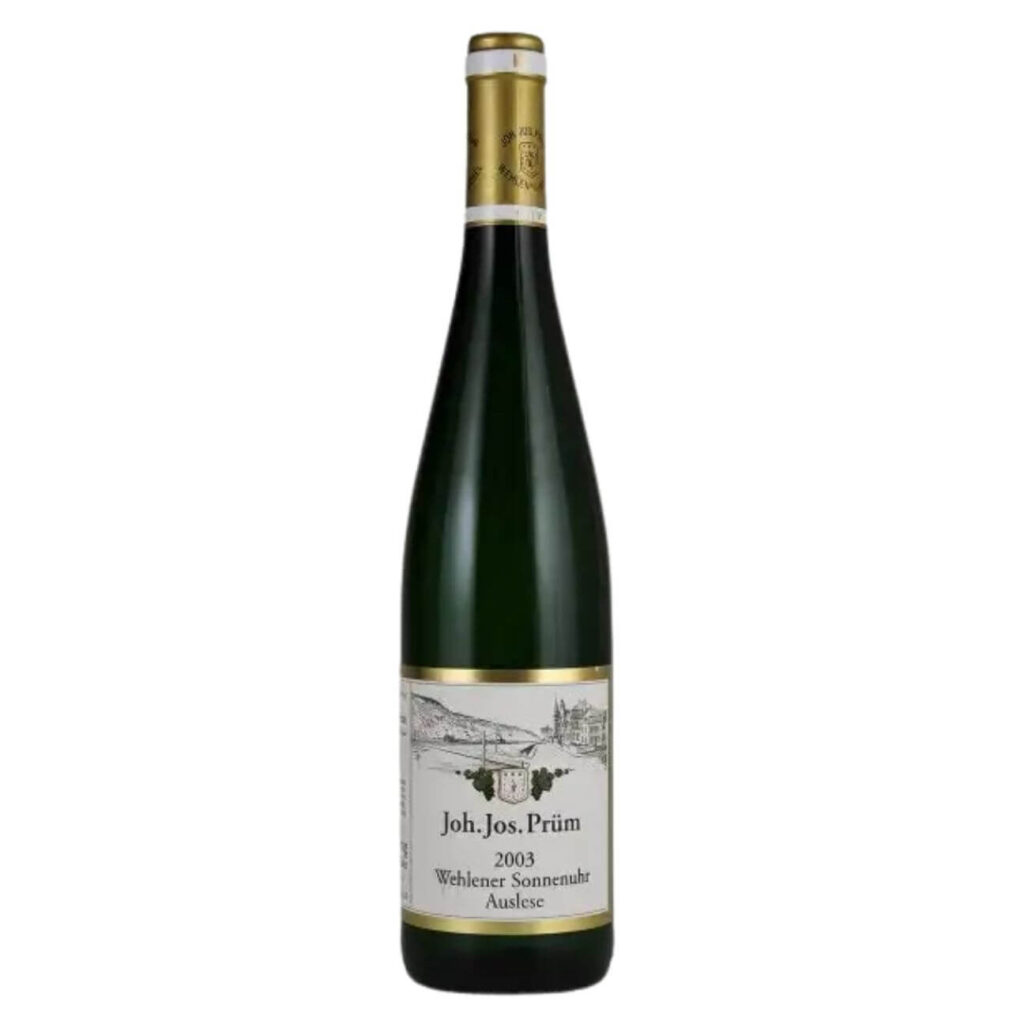 Joh Jos Prüm Wehlener Sonnenuhr Riesling Auslese GOLDKAPSEL 2003