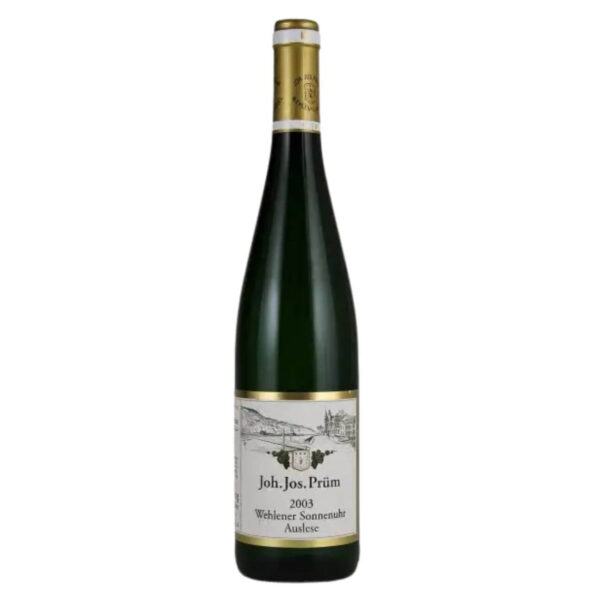 Joh Jos Prüm Wehlener Sonnenuhr Riesling Auslese GOLDKAPSEL 2003