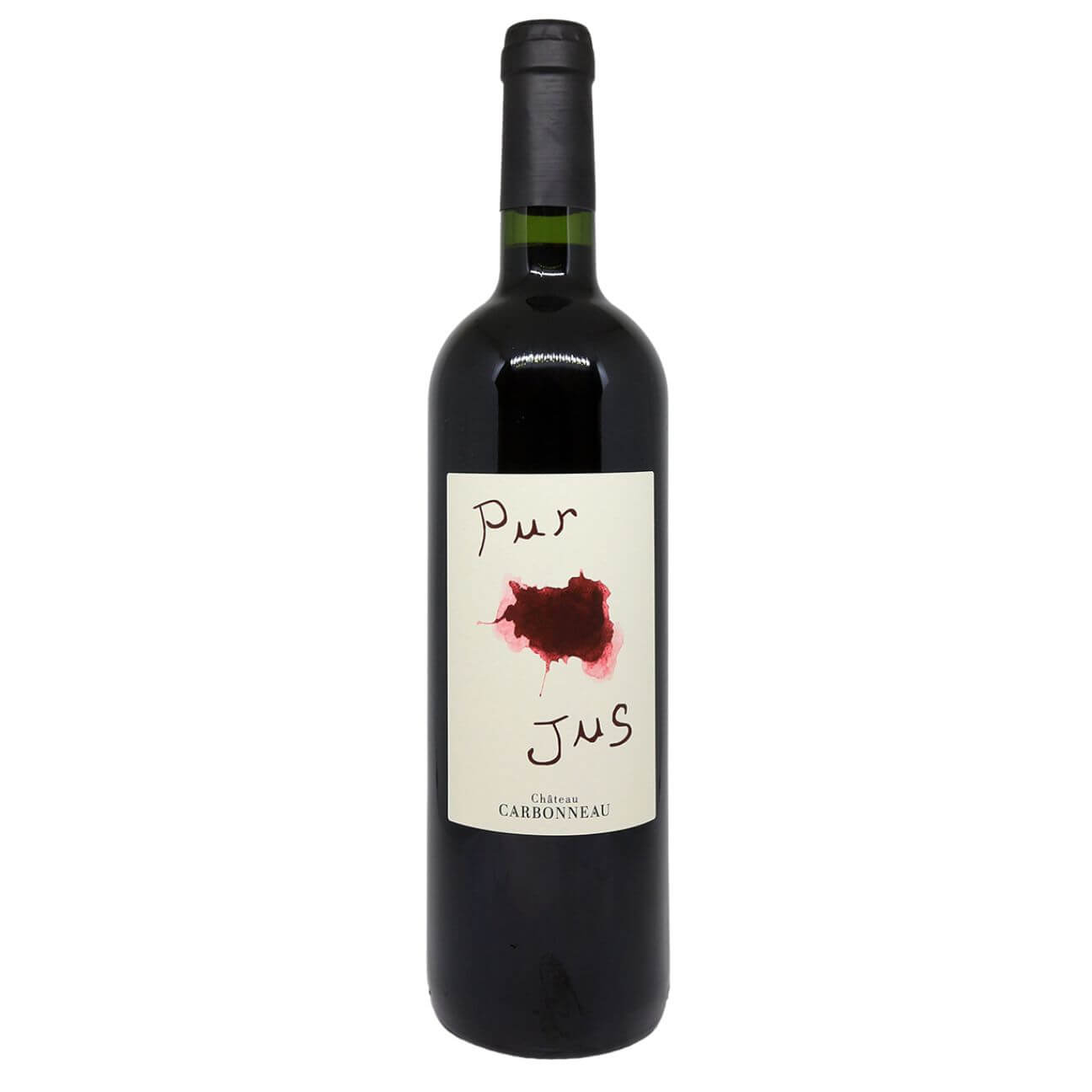 Chateau Carbonneau Pur Jus 2022 (12 Bottles) Bordeaux, France — Malbec from Bordeaux