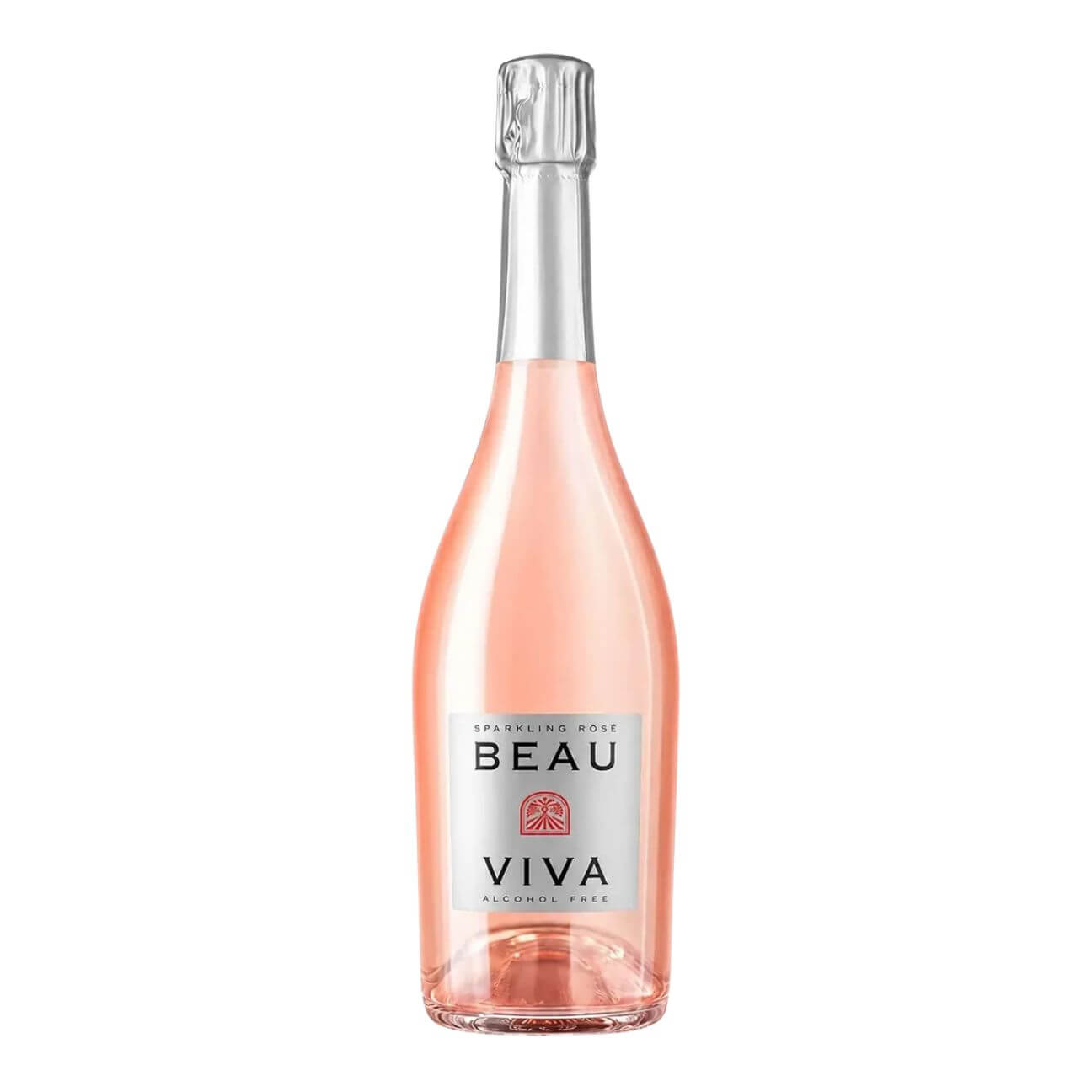Maison Saint AIX Beau Viva Non Alc Sparkling Rose NV (6 Bottles) Aix en Provence, France — Colombard from Aix en Provence