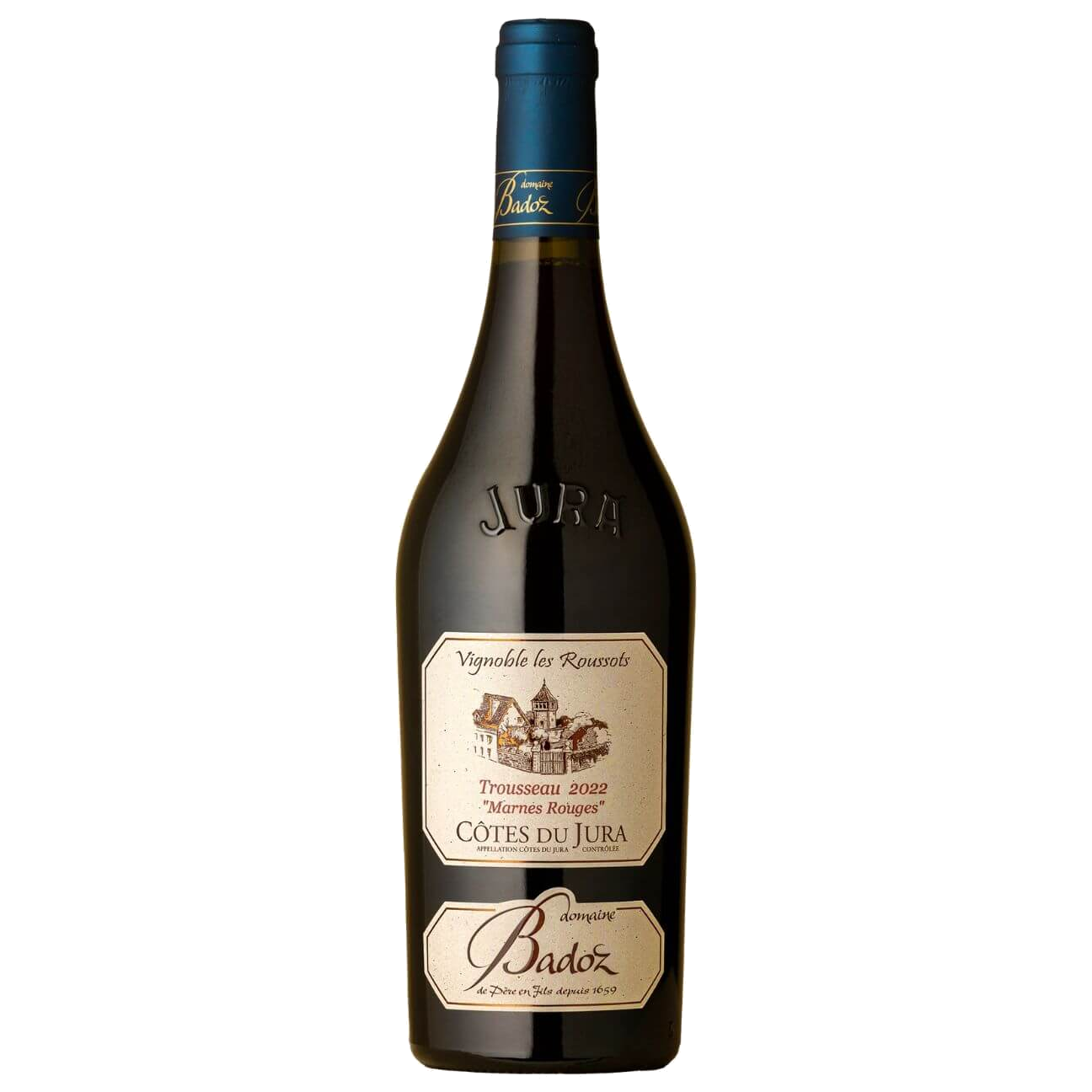 Domaine Benoit Badoz Trousseau Marnes Rouges Cotes du Jura 2022 (6 Bottles) Côtes du Jura, France