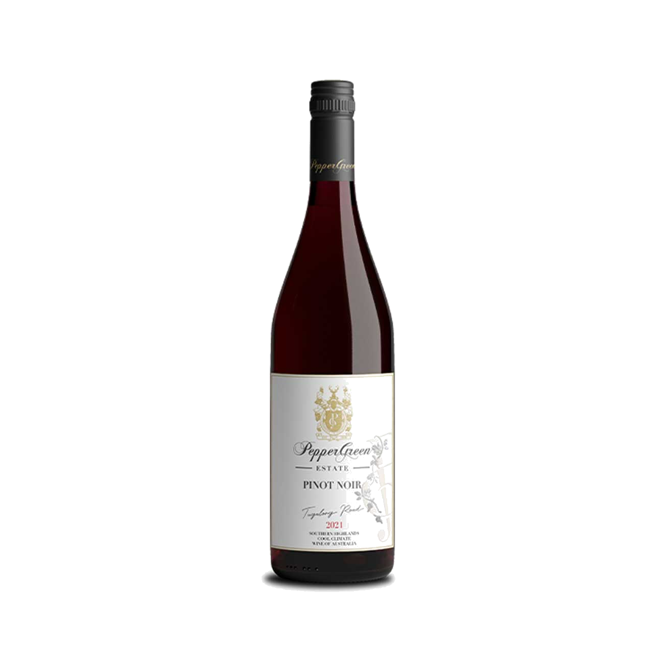PepperGreen Estate Pinot Noir Tugalong Road 2021 (6 Bottles) Southern Highlands, NSW
