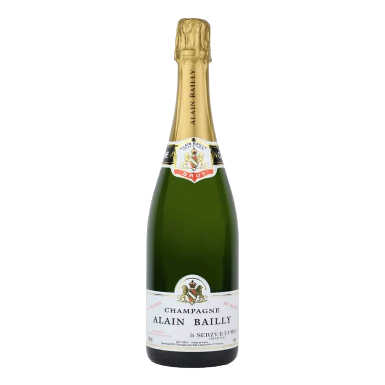 Alain Bailly Brut Tradition Champagne NV (6 Bottles) France