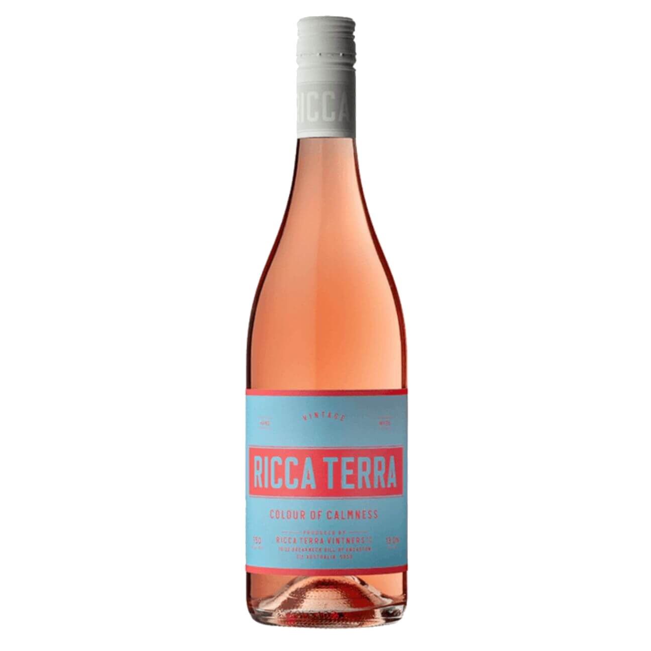 Ricca Terra Reduced Alcohol Colour of Calmness Rosé 2023 (12 Bottles) Riverland, SA
