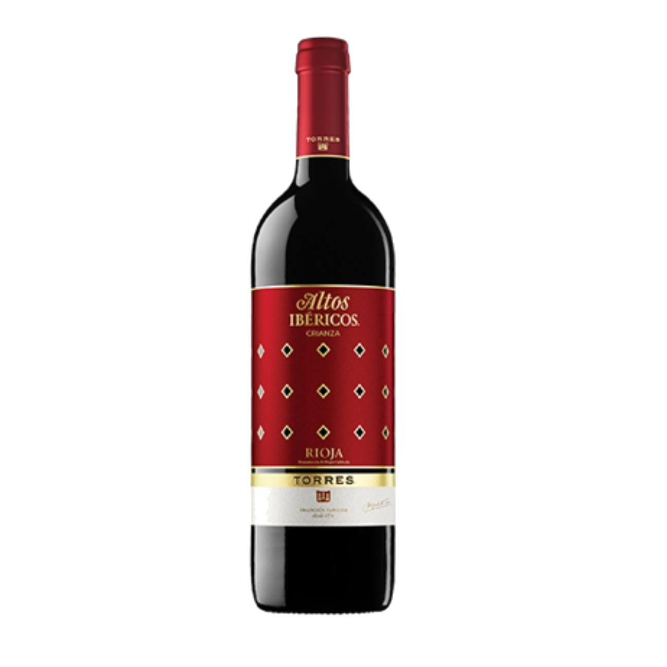 Torres Altos Ibericos Crianza Tempranillo 2020/21 (6 Bottles) Penedès, Spain