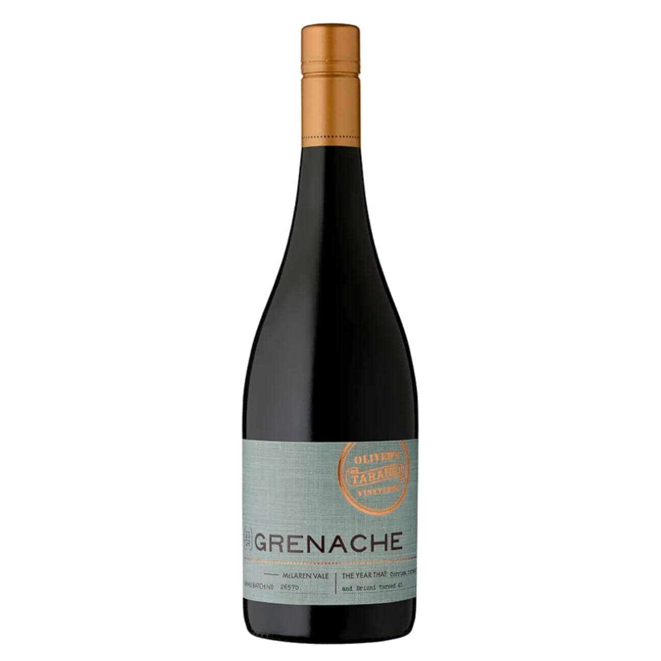 Oliver's Taranga Small Batch Grenache 2024 (6 Bottles) McLaren Vale, SA