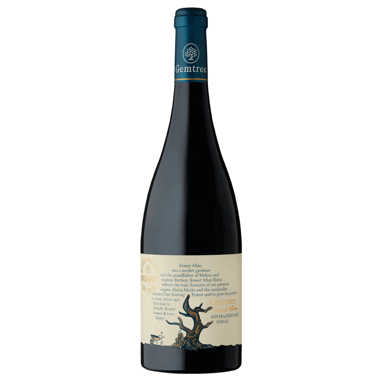 Gemtree Ernest Allan Shiraz 2019 (6 Bottles) McLaren Vale, SA