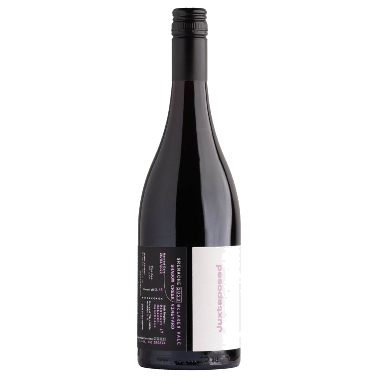 Juxtaposed Shadow Creek Grenache 2023 (6 Bottles) McLaren Vale, SA