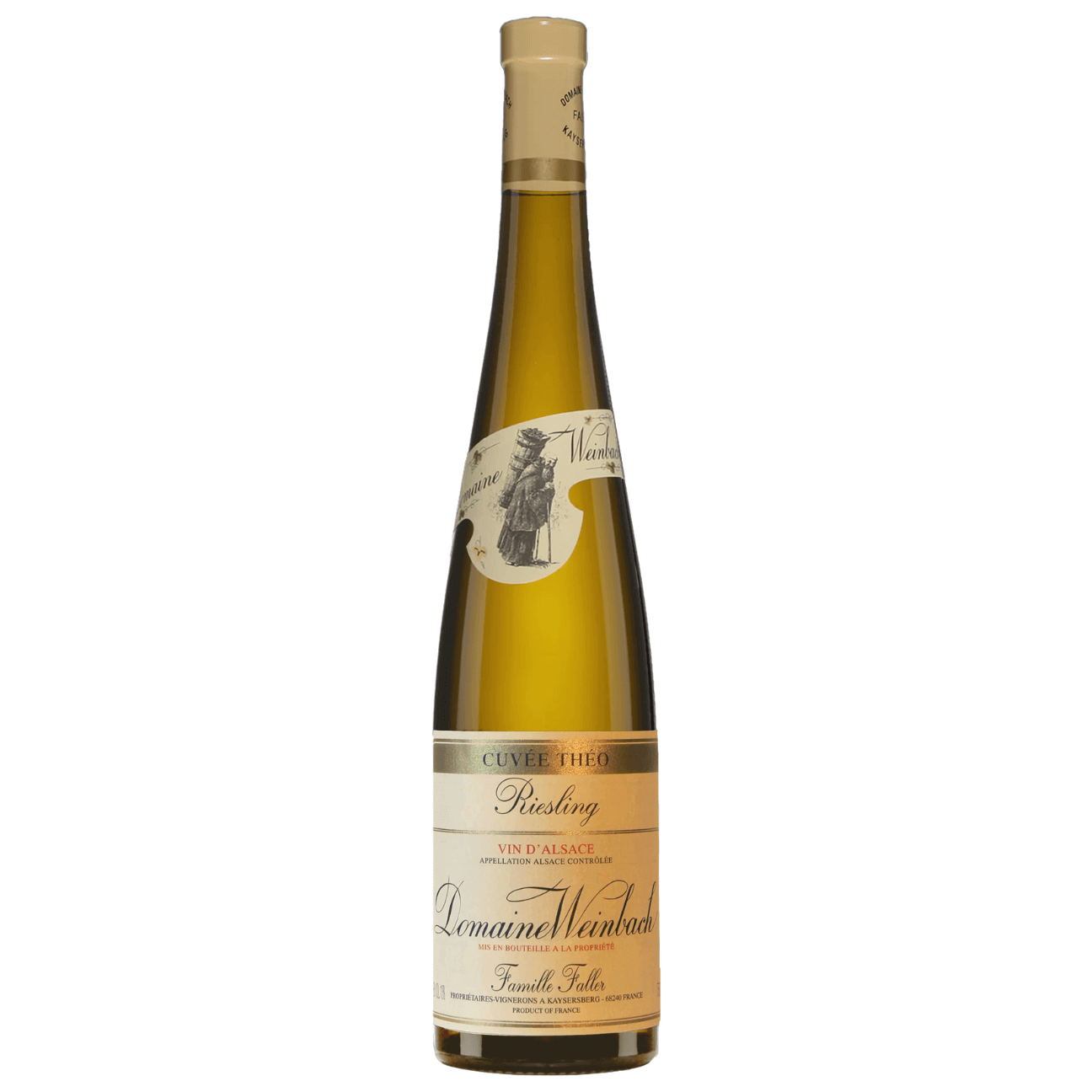 Weinbach Alsace Théo Riesling 2023 (12 Bottles) Alsace, France