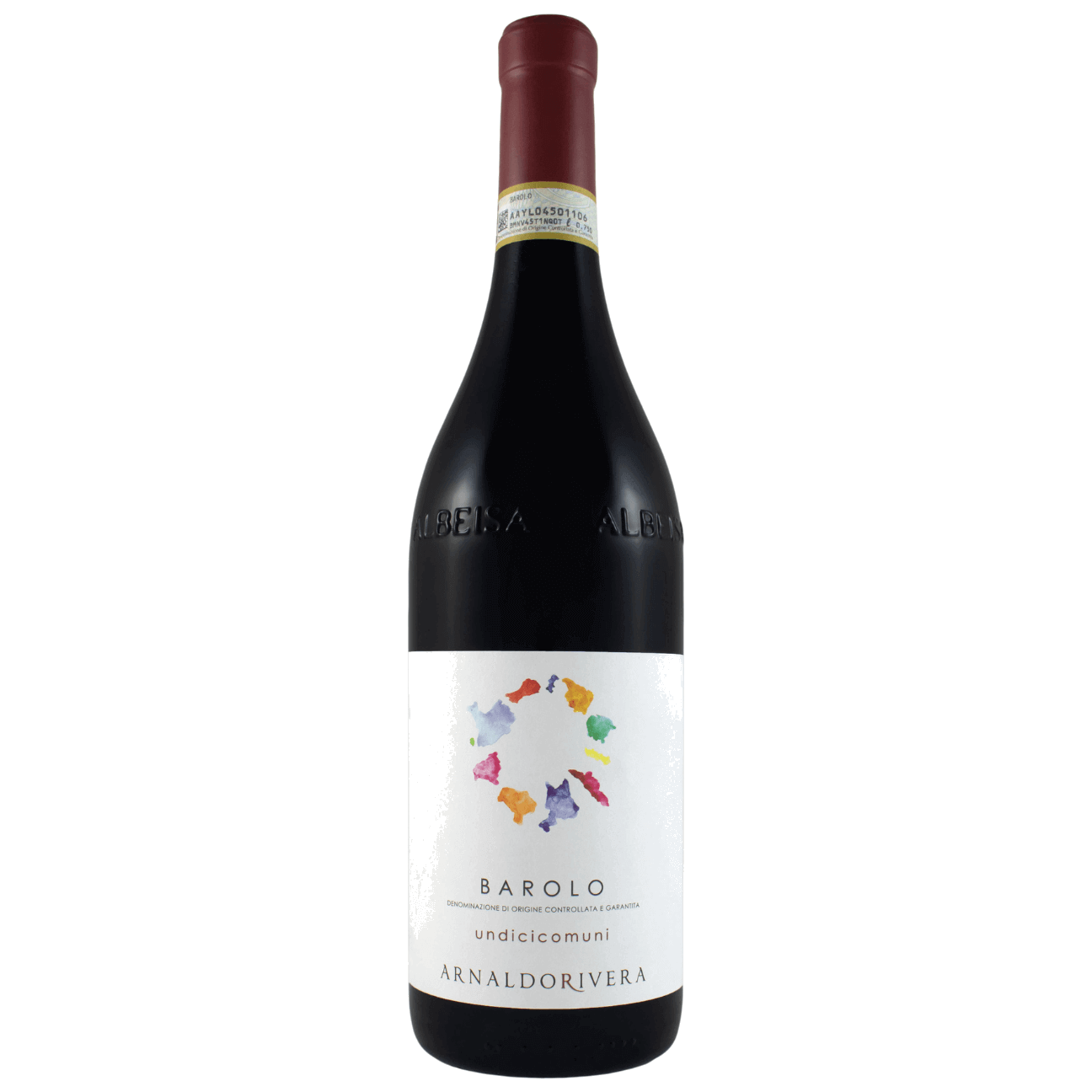 Arnaldo Rivera Undicicomuni Barolo DOCG 2018 (6 Bottles) Piedmont, Italy