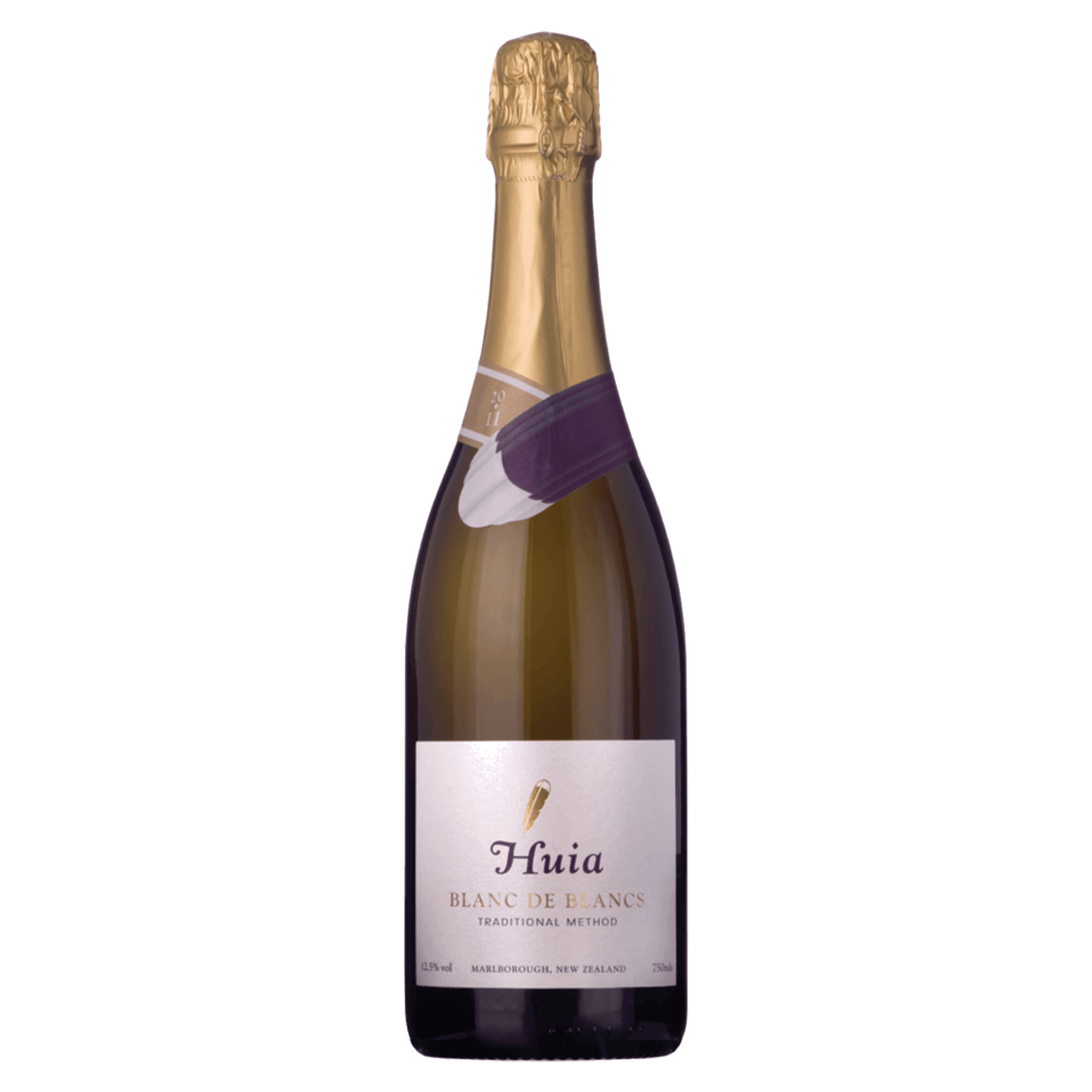 Huia Blanc de Blancs 2018 (6 Bottles) Marlborough, NZ