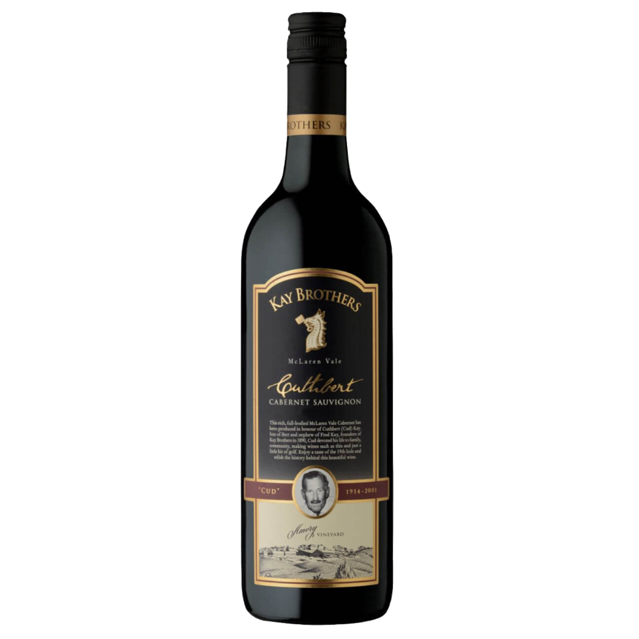 Kay Brothers Cuthbert Cabernet Sauvignon 2021 (6 Bottles) McLaren Vale, SA