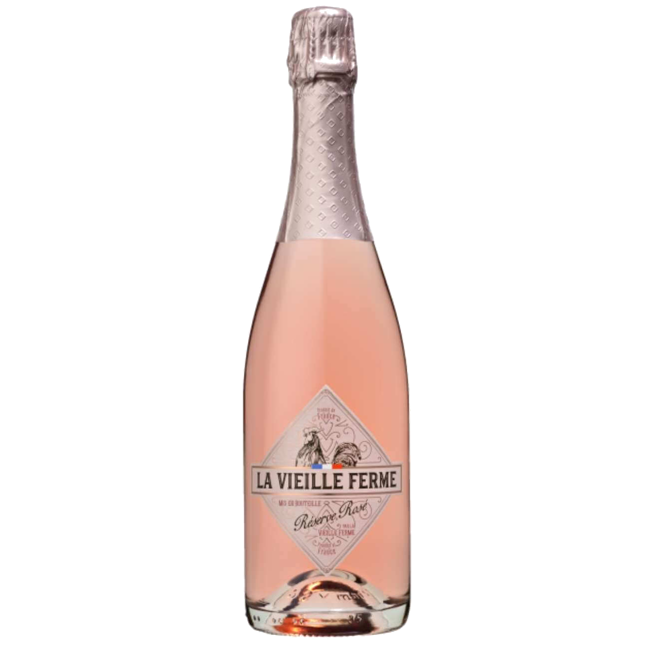La Vieille Ferme Sparkling Rosé NV (6 Bottles) Rhône, France