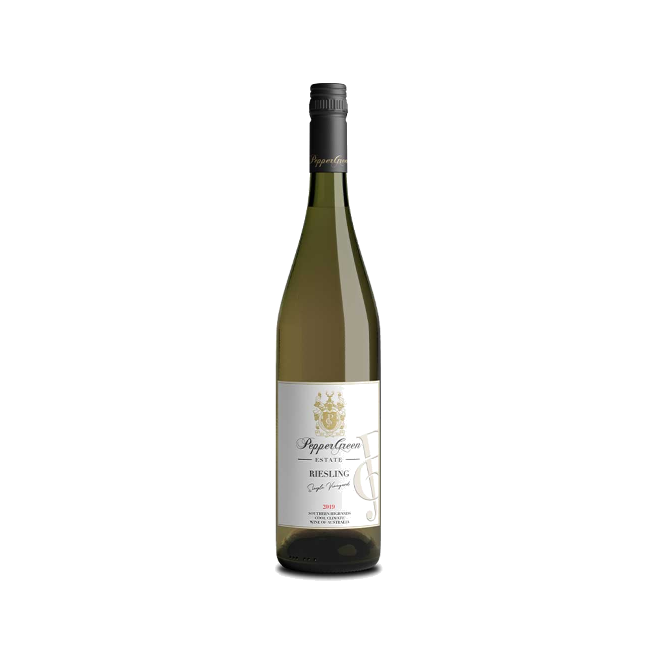 PepperGreen Estate 2019 Riesling Single Vineyard (6 Bottles) Southern Highlands, NSW