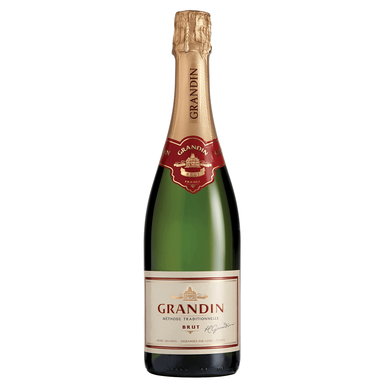 Grandin Méthode Traditionnelle Brut NV (6 Bottles) Loire Valley, France