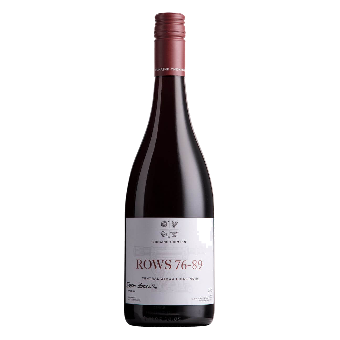 Domaine Thomson 'Rows 76-89' Site Selection Pinot Noir 2018 (6 Bottles) Central Otago, NZ