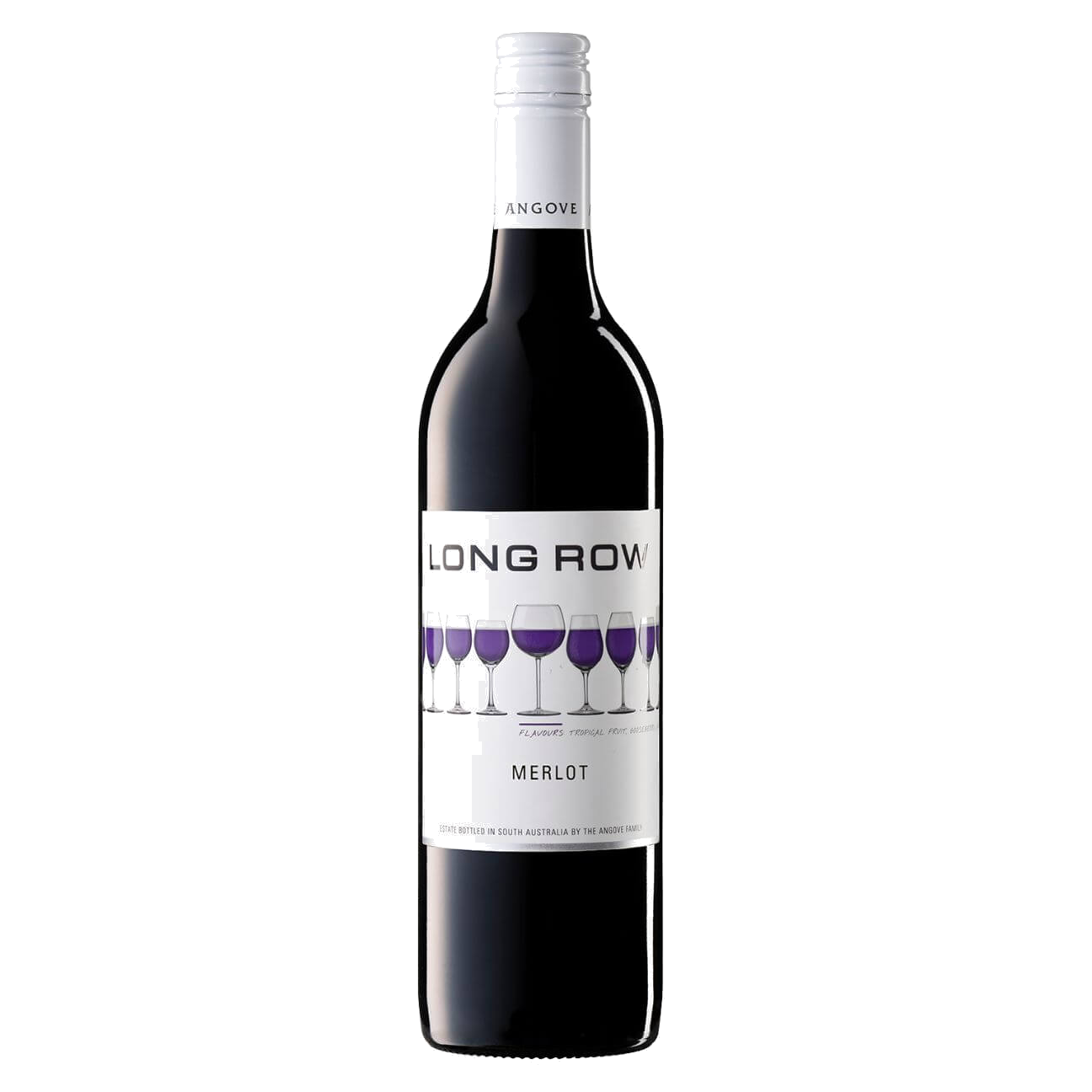 Angove Long Row Merlot 2023 (12 Bottles) Riverland, SA