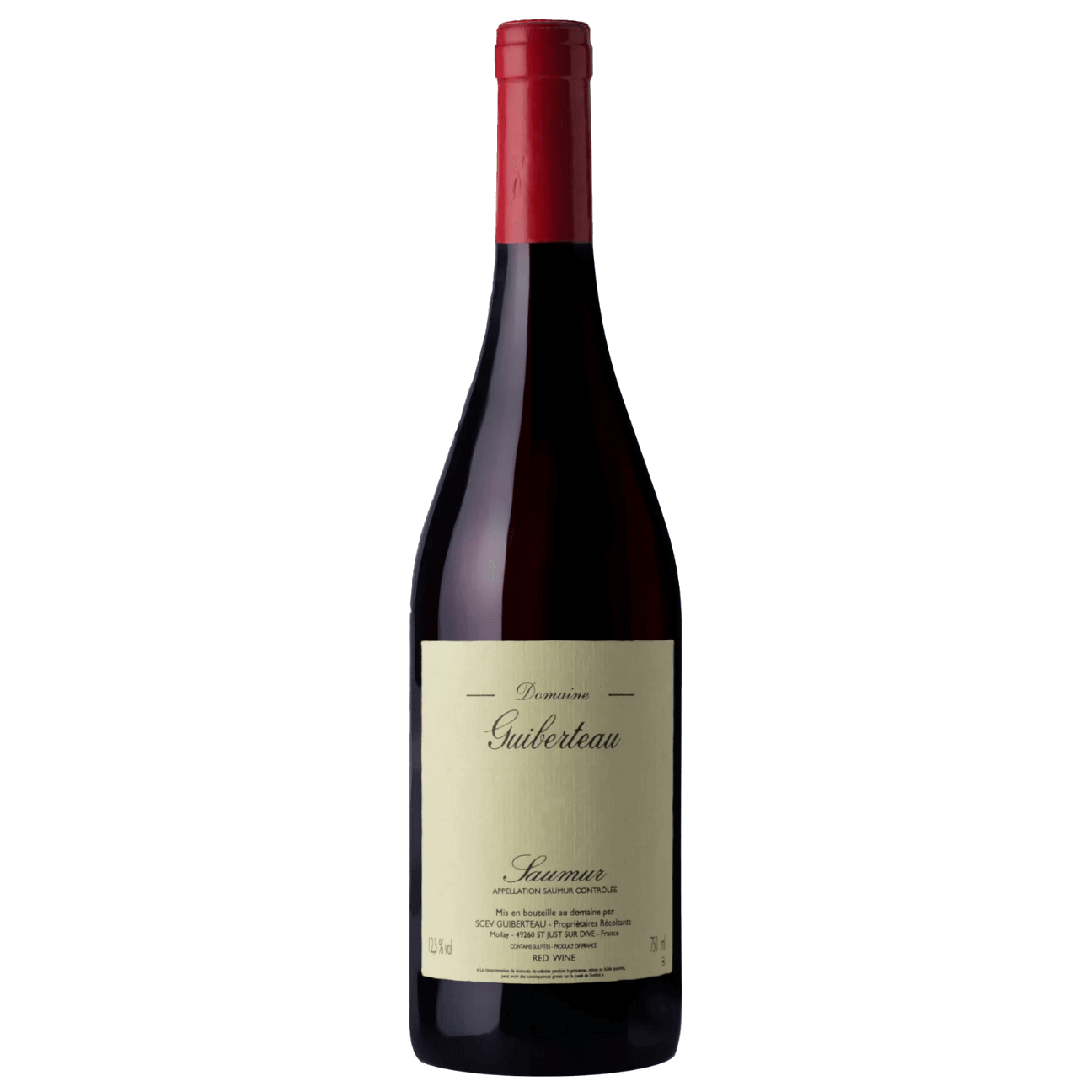 Domaine Guiberteau Saumur Rouge 2022 (6 Bottles) Loire Valley, France