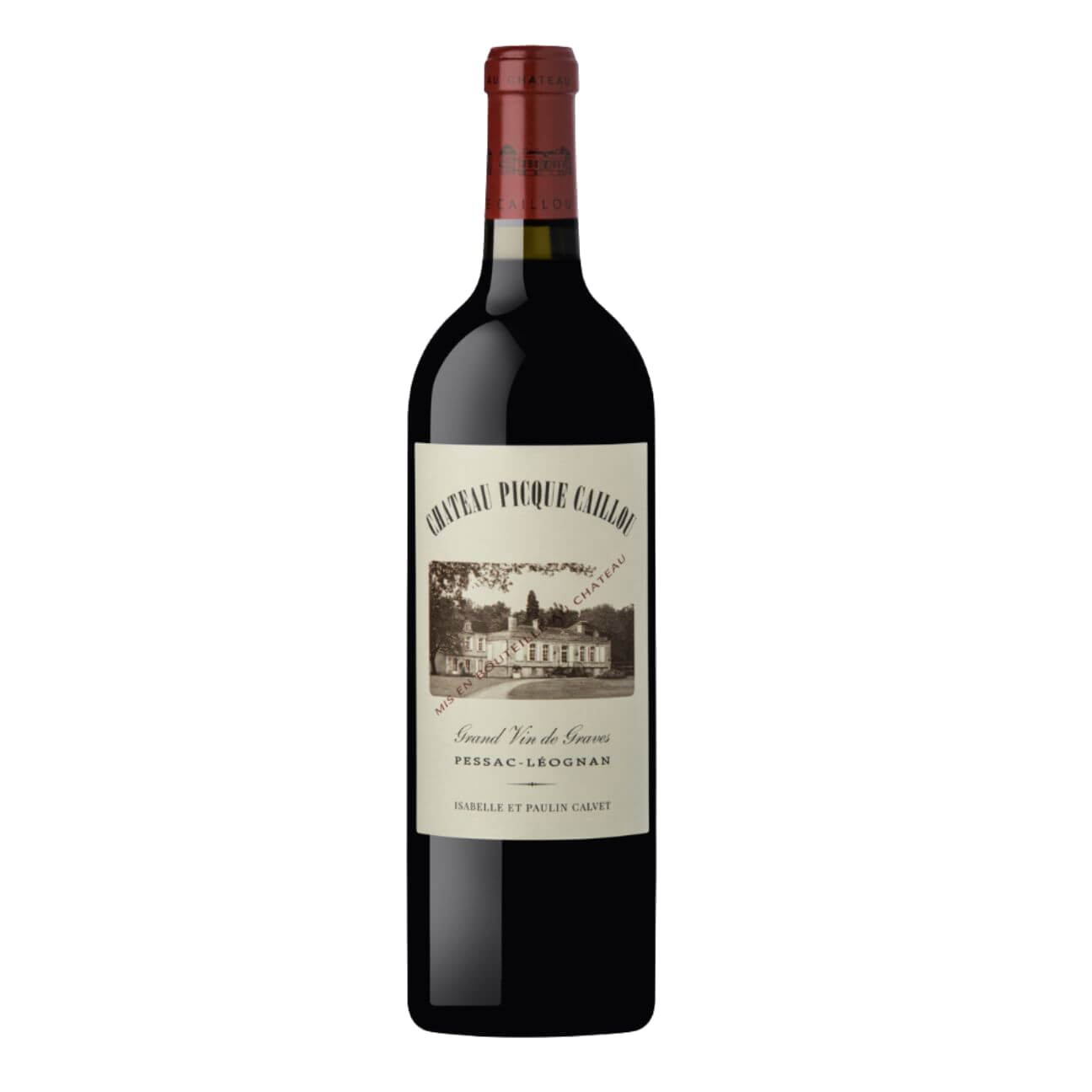 Château Picque Caillou Rouge 2020 (6 Bottles) Bordeaux, France