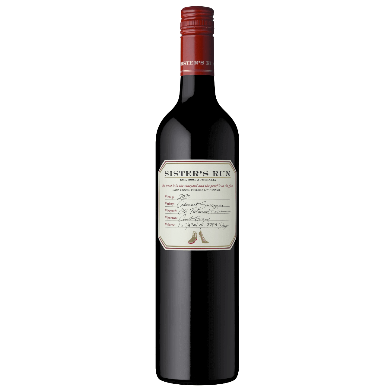 Sister’s Run Old Testament Cabernet Sauvignon 2022 (6 Bottles) Coonawarra, SA