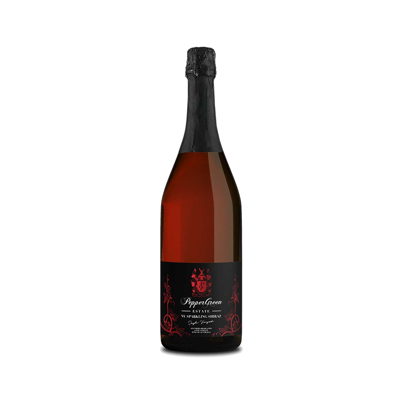 PepperGreen Estate NV Sparkling Shiraz (6 Bottles) Southern Highlands, NSW