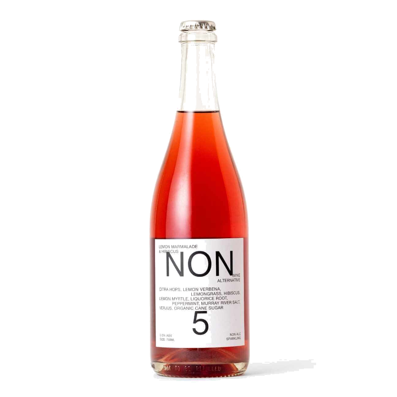 NON 5 Lemon Marmalade & Hibiscus (6 Bottles) South Eastern Australia
