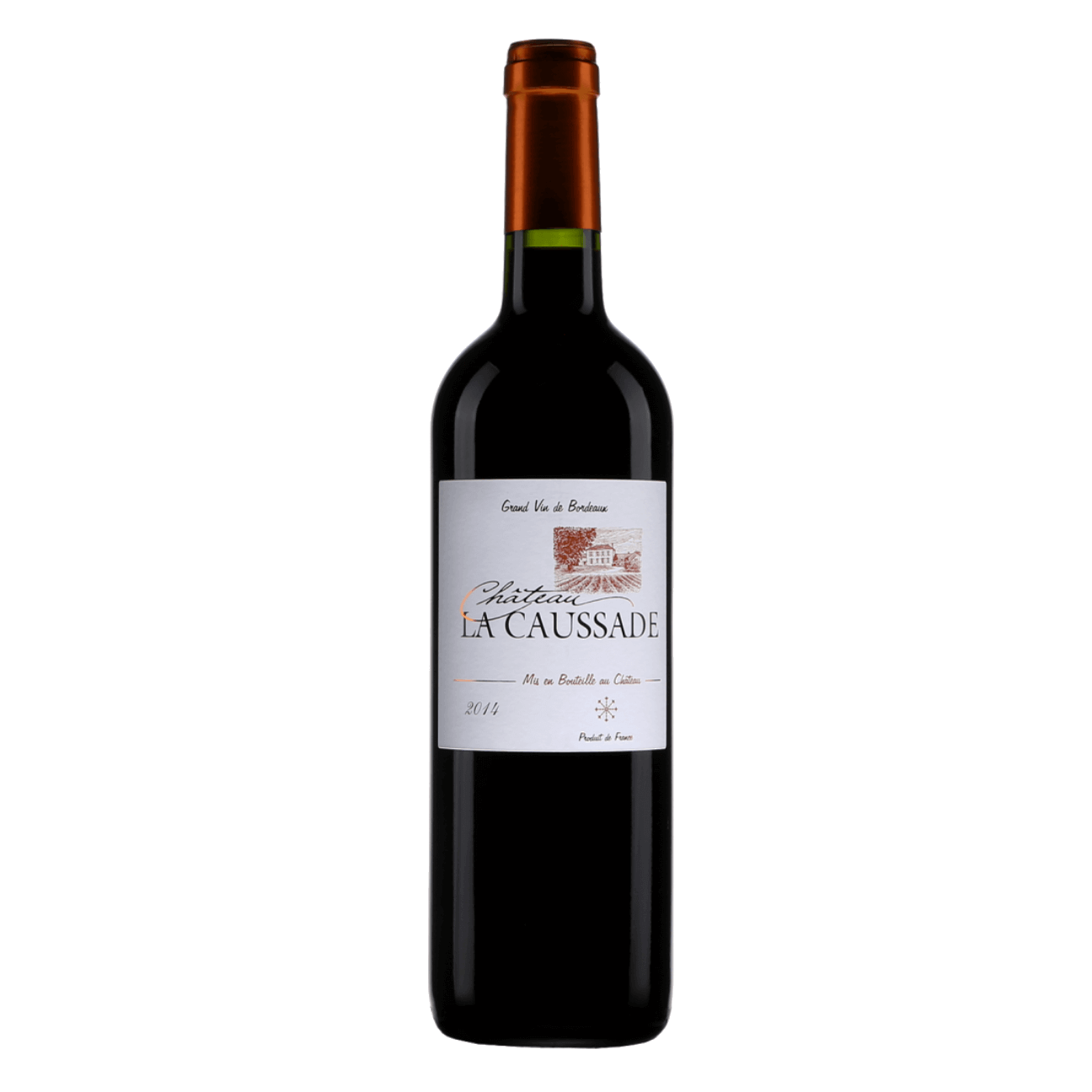 Chateau La Caussade Bordeaux Rouge 2022 (12 Bottles) Bordeaux, France