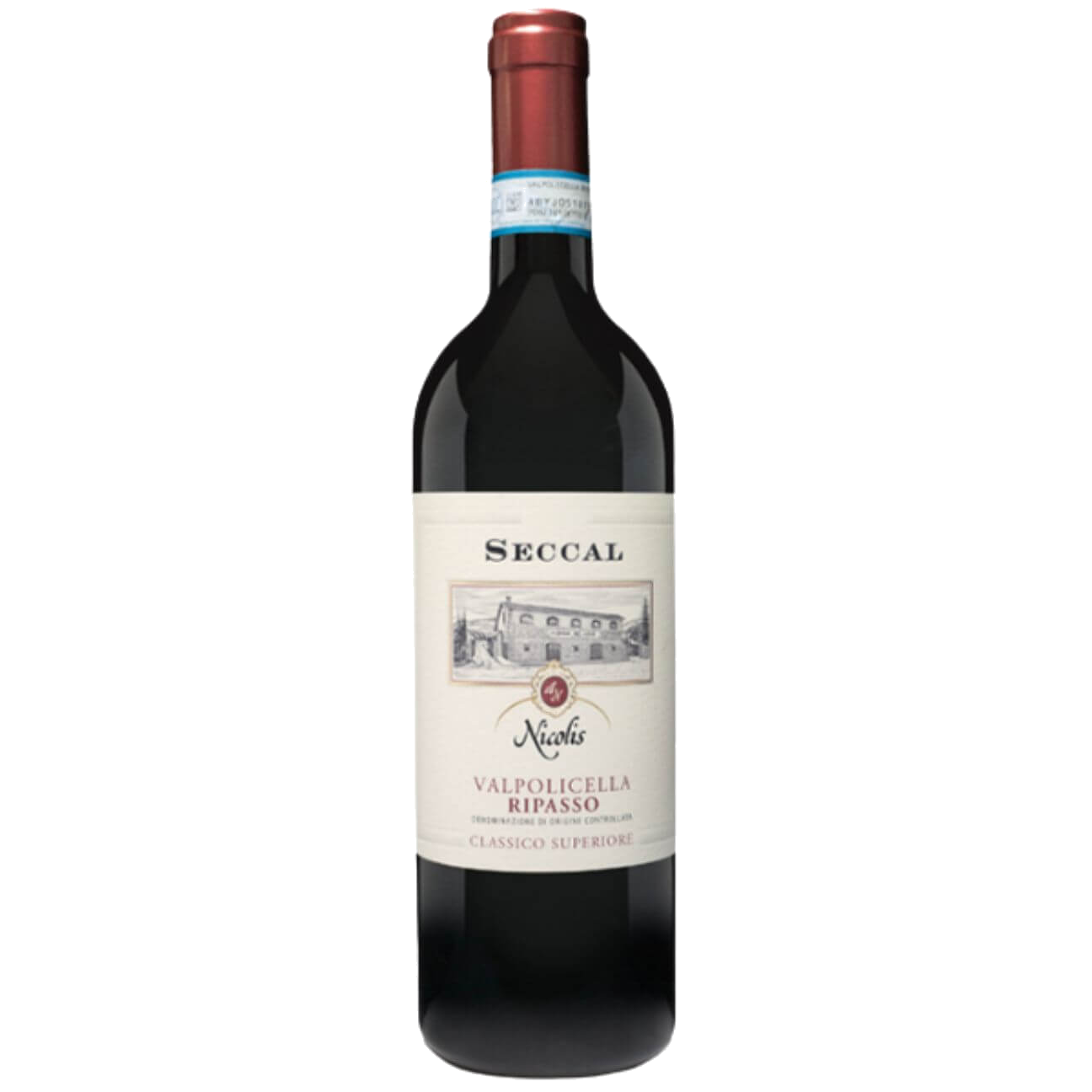 Nicolis 'Seccal' Valpolicella Ripasso DOC Classico Superiore 2020 (12 Bottles) Veneto, Italy