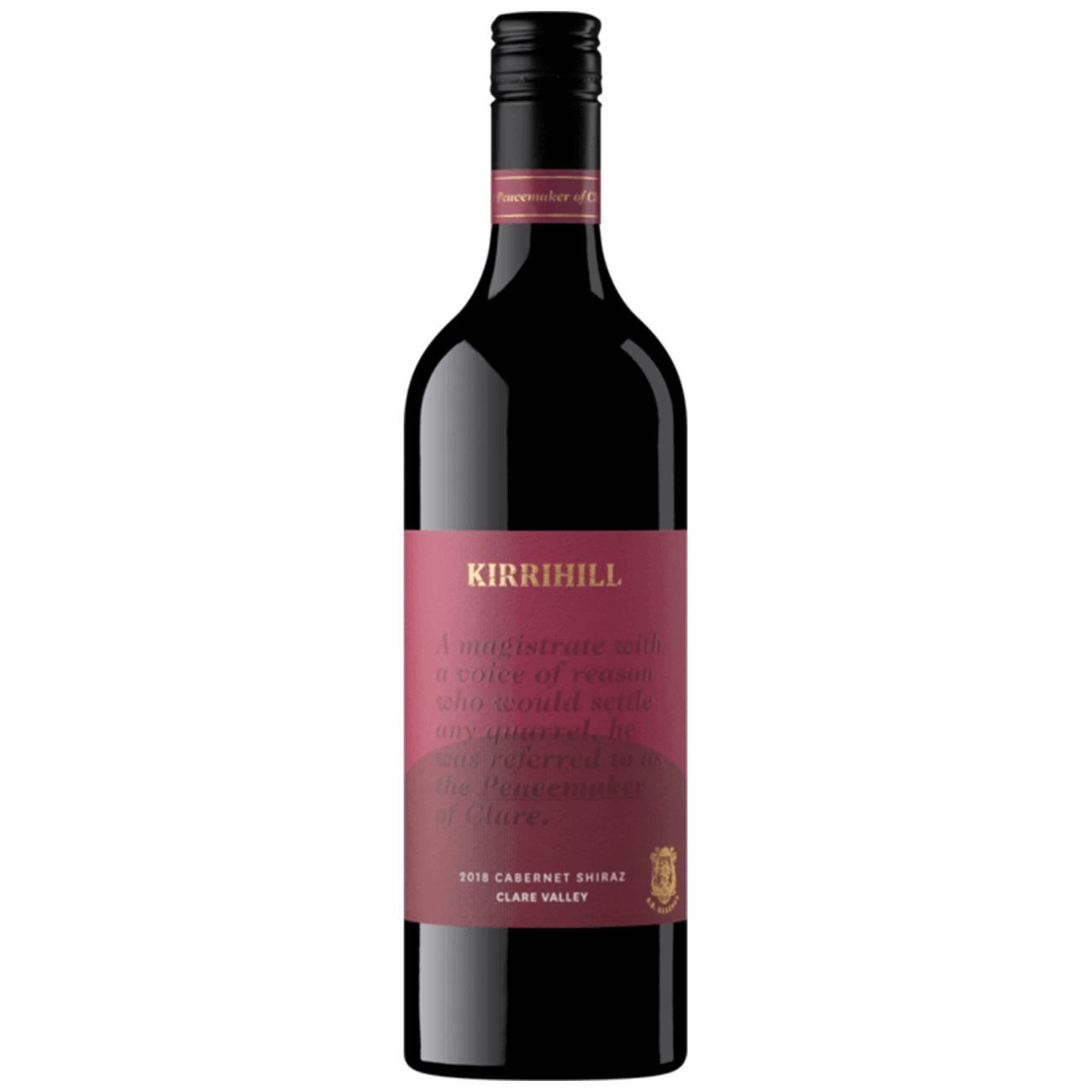 Kirrihill Wines 'The Peacemaker' Cabernet Shiraz 2018 (6 Bottles) Clare Valley, SA