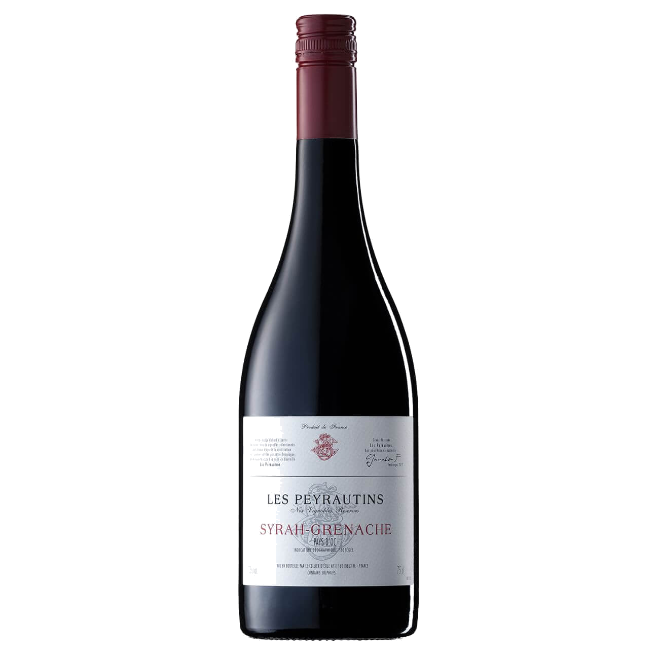 Les Peyrautins Syrah Grenache NV (12 Bottles) Languedoc-Roussillon, France