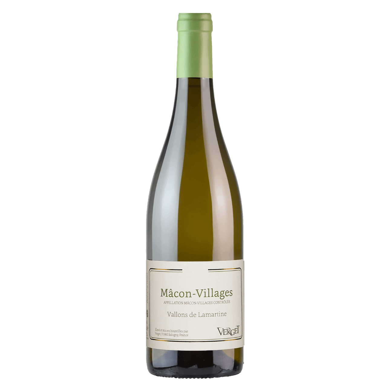 Verget Mâcon-Villages Vallons de Lamartine 2020 (6 Bottles) Maconnais, France