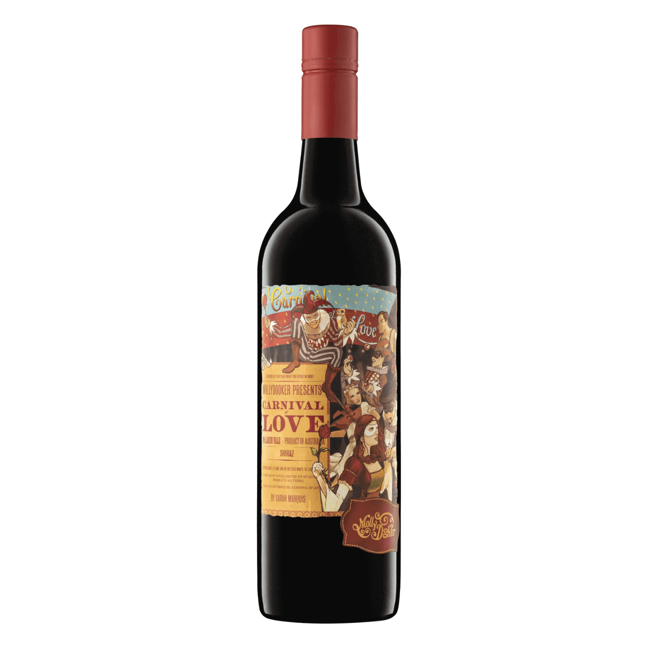 Mollydooker Carnival of Love Shiraz 2023 (6 Bottles) McLaren Vale, SA