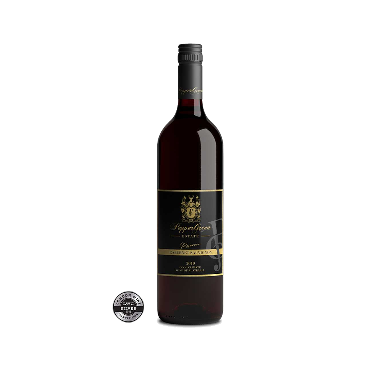PepperGreen Estate Cabernet Sauvignon Reserve 2019 (6 Bottles) Southern Highlands, NSW